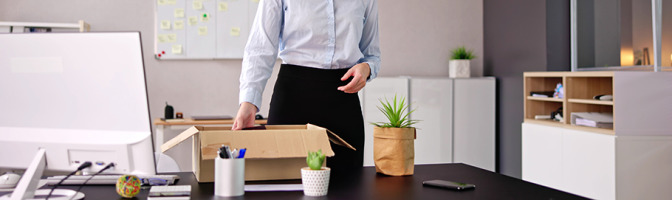 Employee Moving Out Of Office