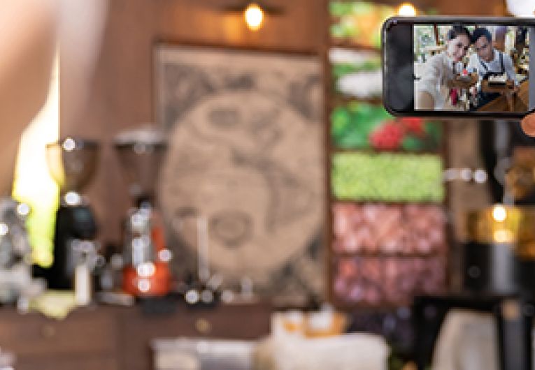 Two Small Business Owners share image on social media channels.