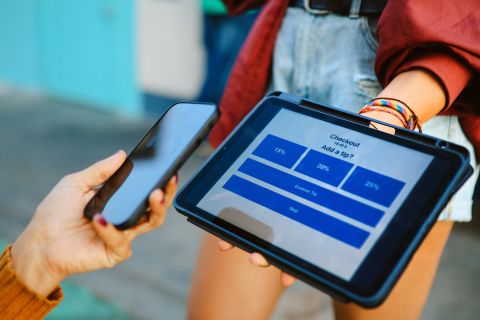 Displaying Internet Speed on Tablet